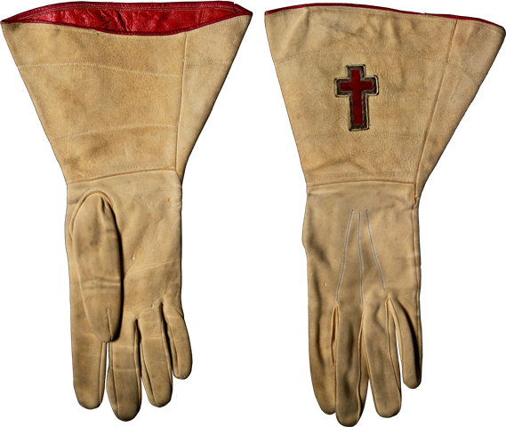 White Uniform Gloves